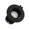 Round 15W Warm White LED Downlight Cutout 75mm With LIFUD Driver - Black -LumiCraft Sales Store E10613 01