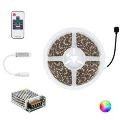 5M IP65 12V RGB LED Strip Kit -LumiCraft Sales Store E11272 01