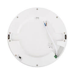 Round 22W Warm White LED Flush Ceiling Light Adjustable Cutout 60-160mm - White -LumiCraft Sales Store E11844 03