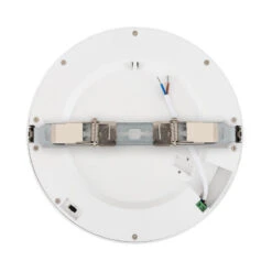 Round 22W Warm White LED Flush Ceiling Light Adjustable Cutout 60-160mm - White -LumiCraft Sales Store E11844 04