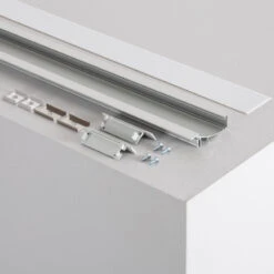 1M Recessed Aluminium Profile With Translucent Cover For LED Strips Up To 10mm -LumiCraft Sales Store E12496 05
