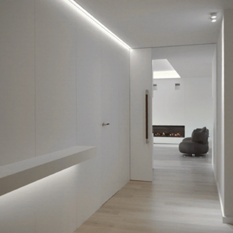 1M Flexible Aluminium Surface Profile With Round Translucent Cover For LED Strips Up To 12mm 4 1M Flexible Aluminium Surface Profile With Round Translucent Cover For LED Strips Up To 12mm - Image 2