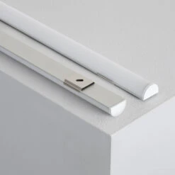 1M Flexible Aluminium Surface Profile With Round Translucent Cover For LED Strips Up To 12mm 15 1M Flexible Aluminium Surface Profile With Round Translucent Cover For LED Strips Up To 12mm -LumiCraft Sales Store E12497 04