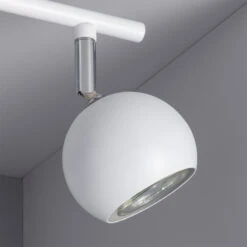 Edit Ates 3 Light Ceiling Spotlight Bar - White -LumiCraft Sales Store E1257 006