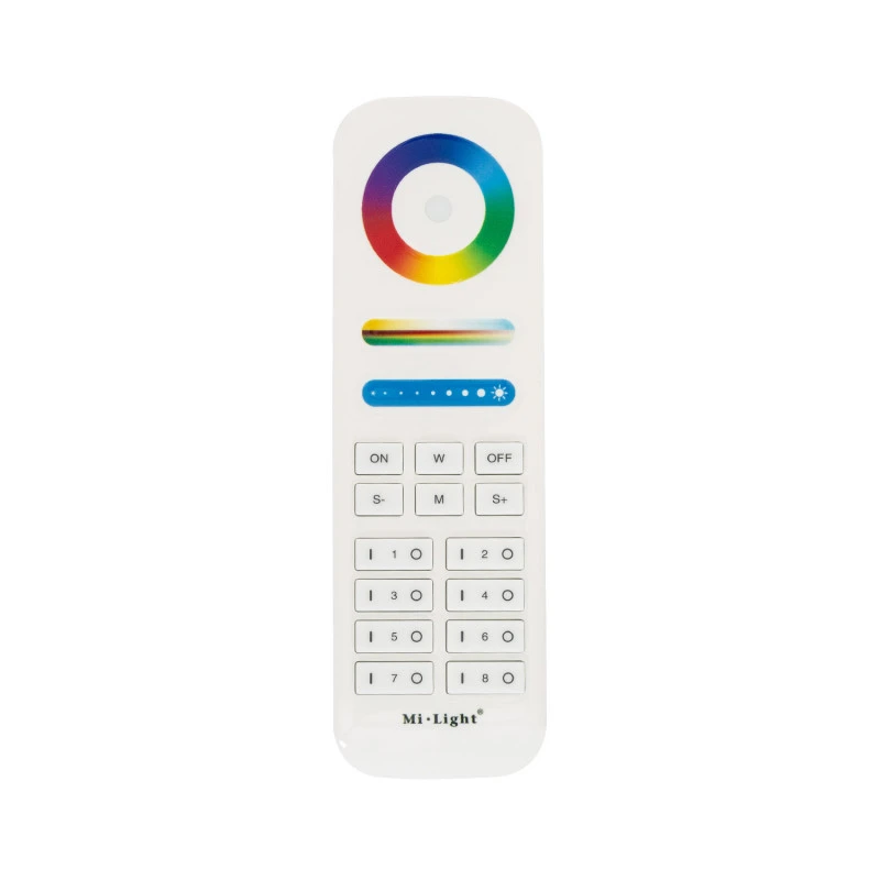 RF 8 Zone Remote Control For LED Dimmer RGB+CCT MiBoxer FUT089 4 RF 8 Zone Remote Control For LED Dimmer RGB+CCT MiBoxer FUT089 - Image 2
