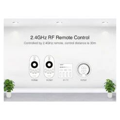 RF Tactile Dimmer Controller For 12/24V DC Monochrome LED MiBoxer P1 -LumiCraft Sales Store E12700 06