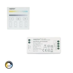 MiBoxer 12/24V DC CCT Dimmer With 4 Zones RF Remote Control