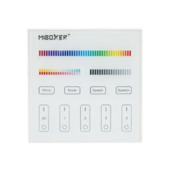 MiBoxer 12/24V DC RGB Dimmer With 4 Zones RF Remote Control -LumiCraft Sales Store E12784 05