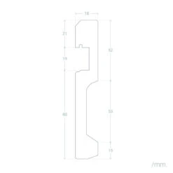 2M Classic Skirting Board For LED Strip 18 2M Classic Skirting Board For LED Strip -LumiCraft Sales Store E12862 07