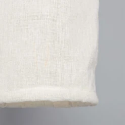 Edit Kanzu Wall Light With Plug - White & Wood -LumiCraft Sales Store E1391 56