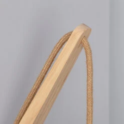 Edit Kanzu Wall Light With Plug - White & Wood -LumiCraft Sales Store E1391 57