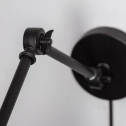 Edit Kylie Wall Light With Plug - Black -LumiCraft Sales Store E1406 06