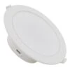 Round 25W Cool White LED Downlight Cutout 145mm - White -LumiCraft Sales Store E1678 001