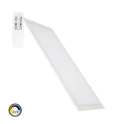 32W White Selectable Dimmable LED Panel With Remote Control - 600 X 300mm