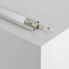 1m Aluminum Corner Profile For LED Strips Up To 10mm Wide With Translucent Cover -LumiCraft Sales Store E17485 01