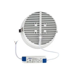 Round Luxpremium 36W Warm White LED Downlight Cutout 140mm With LIFUD Driver - White -LumiCraft Sales Store E1892 004