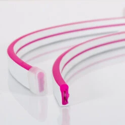 50m Roll Pink 24V DC Semicircular LED Neon Strip 120LED/m IP65 Cut At Every 5cm -LumiCraft Sales Store E23947 06