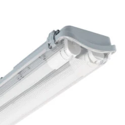 Batten Kit With Two 18W Warm White LED Tubes With One Side Connection IP65 - 1200mm (4ft) -LumiCraft Sales Store E24297 02