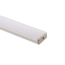 2M Recessed Aluminium Profile With Continuous Translucent Cover For Double Length LED Strip -LumiCraft Sales Store E27013 05