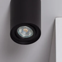 Edit Quartz Flush Ceiling Light - Black -LumiCraft Sales Store E2732 004