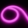 5m Kit Pink Dimmable 220V AC Round 360 LED Neon Strip 120LED/m IP67 Cut At Every 100cm