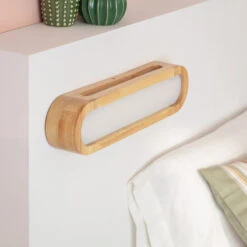 Edit 12W Wall Light - Wood -LumiCraft Sales Store E2827 06