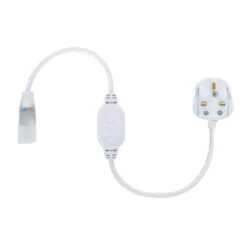 20m Kit Daylight Dimmable 220V AC Round 360 LED Neon Strip 120LED/m IP67 Cut At Every 100cm -LumiCraft Sales Store E28289 05