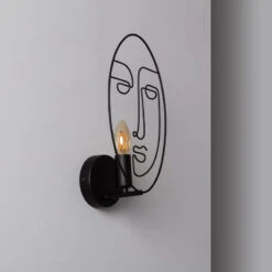Edit Ghali Wall Light - Black