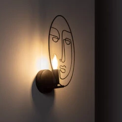 Edit Ghali Wall Light - Black -LumiCraft Sales Store E2873 004