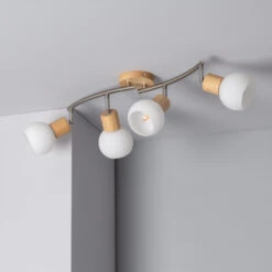 Edit Komori 4 Light Spotlight Bar - White -LumiCraft Sales Store E2879 008