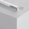 2M Aluminium Shelf Profile With Continuous Cover For LED Strips