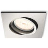 PHILIPS Donegal Square Downlight Cutout 70mm - Nickel -LumiCraft Sales Store E30825 01