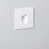 Edit Blake Warm White LED Recessed Wall Light - White