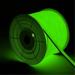 10m Kit Green Dimmable 220V AC Semicircular LED Neon Strip 120LED/m IP67 Cut At Every 100cm -LumiCraft Sales Store E33305 04