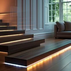 5m Kit Yellow Dimmable 220V AC Semicircular LED Neon Strip 120LED/m IP67 Cut At Every 100cm -LumiCraft Sales Store E33367 0013