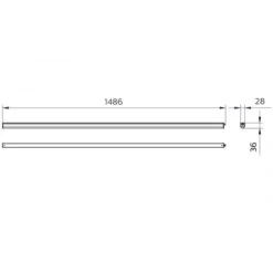 24W Cool White LED Batten Light Linkable PHILIPS Ledinaire BN021C - 1500mm (5ft) -LumiCraft Sales Store E34110 07