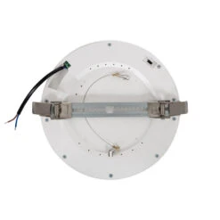 Round 18W Selectable White LED Adjustable Downlight Cutout 75-210 Mm And Aluminium Frame - Silver -LumiCraft Sales Store E34728 03