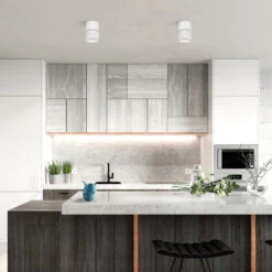 Edit New Onuba 15W Round Cool White LED Ceiling Spotlight - White -LumiCraft Sales Store E3509 03