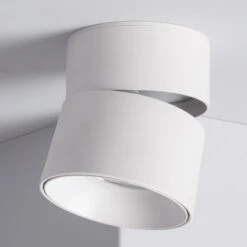 Edit New Onuba 30W Round Cool White LED Ceiling Spotlight - White -LumiCraft Sales Store E3511 04