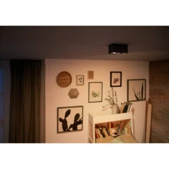 Philips Box Warmglow Two Spotlight 9W LED Ceiling Light - Black -LumiCraft Sales Store E3521 004