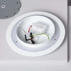 Edit 18W Iris LED Light - White -LumiCraft Sales Store E3554 009