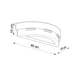 SOLLUX Helios Ceramic Up & Down Wall Light -LumiCraft Sales Store E3578 04