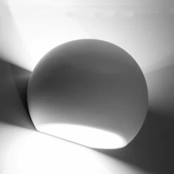 Sollux Globe Up & Down Wall Light - White -LumiCraft Sales Store E3580 005