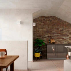 Sollux Leo Line Up & Down Wall Light - White -LumiCraft Sales Store E3594 005