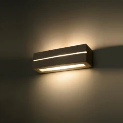Sollux Vega Line Up & Down Wall Light - White -LumiCraft Sales Store E3595 003