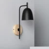 Edit Fresne Wall Light - Black & Wood -LumiCraft Sales Store E3605 001