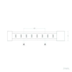 5M IP20 24V DC Warm White Supernarrow Expert Colour COB LED Strip -LumiCraft Sales Store E36107 05