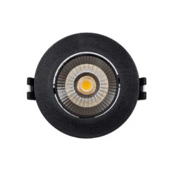 Round 15W Cool White LED Downlight Cutout 75mm With LIFUD Driver - Black -LumiCraft Sales Store E36381 02