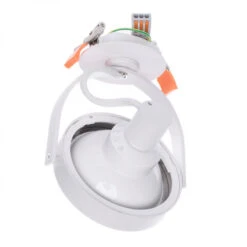Adjustable Spotlight With 24º 12W Warm White AR111 LED Bulb - White