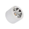 Flush Ceiling Light With AR111 15W Cool White LED Bulb - White -LumiCraft Sales Store E36480 01